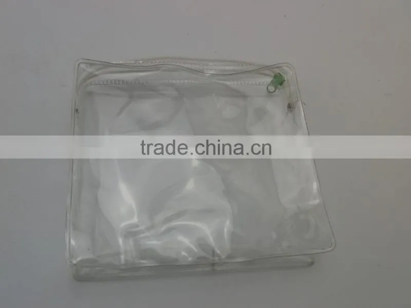 Transparent clear PVC Pen Bag with printing