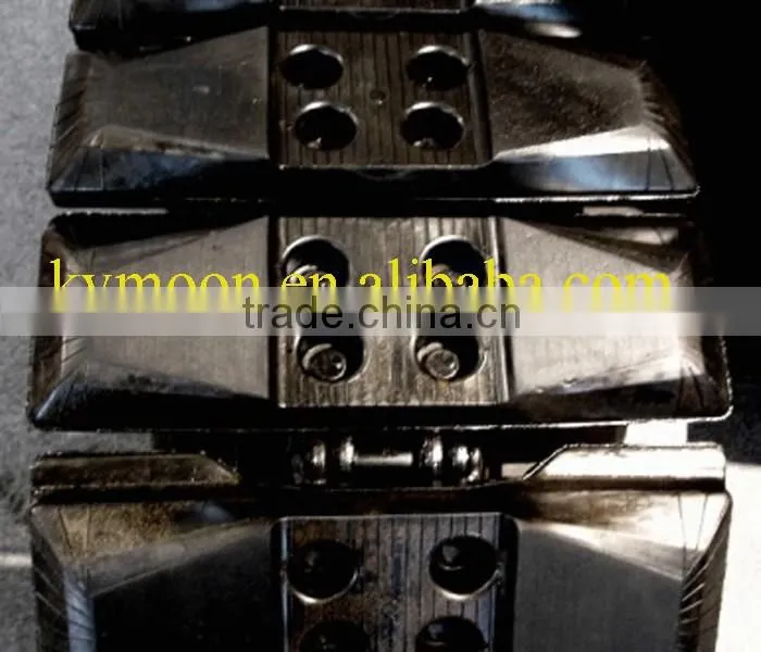 Rubber track pad ,Hitachi, Komatsu, Takeuchi, Bobcat mini excavator parts