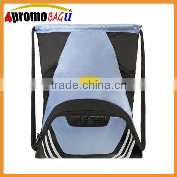 2016 Promotional small polyester drawstring backpack