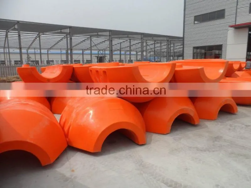 China dredging floater and buoy floater with pipe and pipe floater