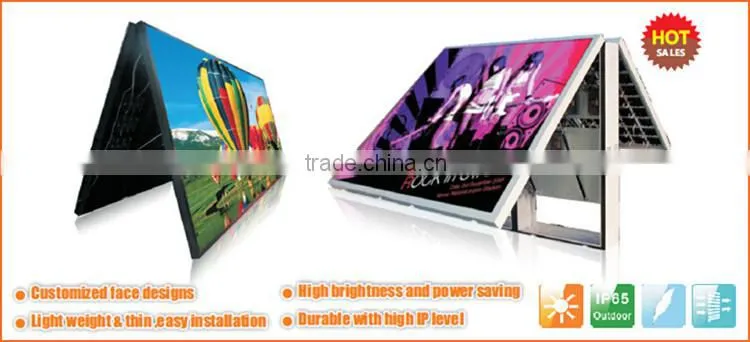 P10 red led programmable scrolling sign