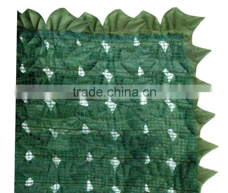 Garden ornaments artificial leaf fence