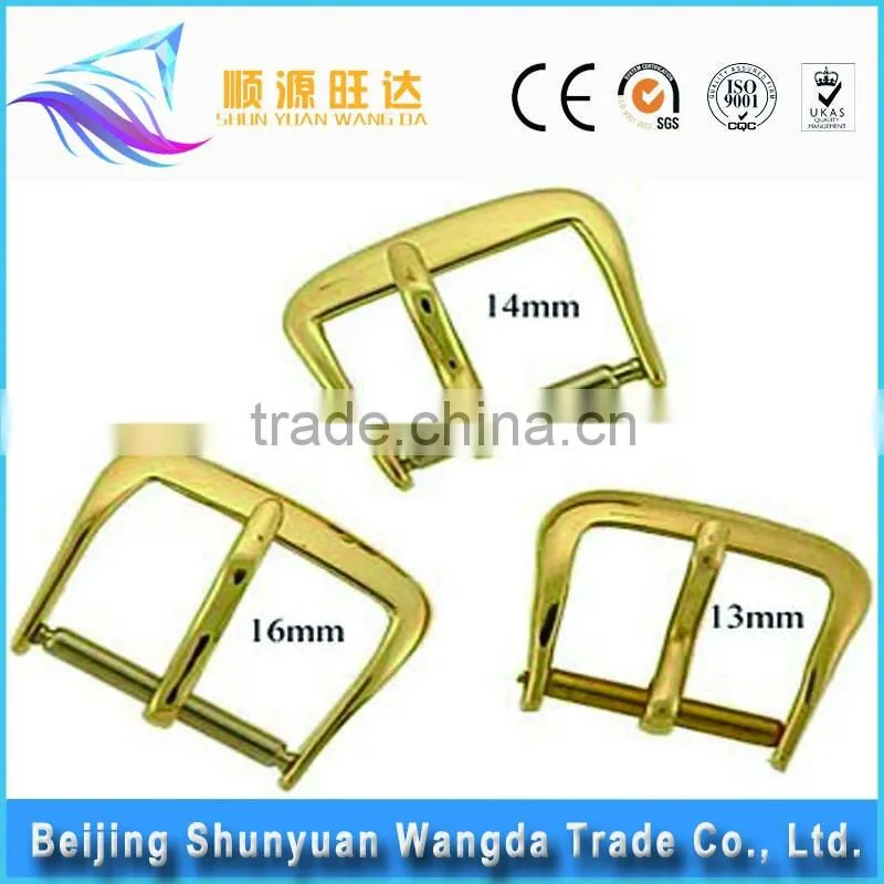 OEM serve alloy zinc watch strap buckle wholesale customzied watch clasp