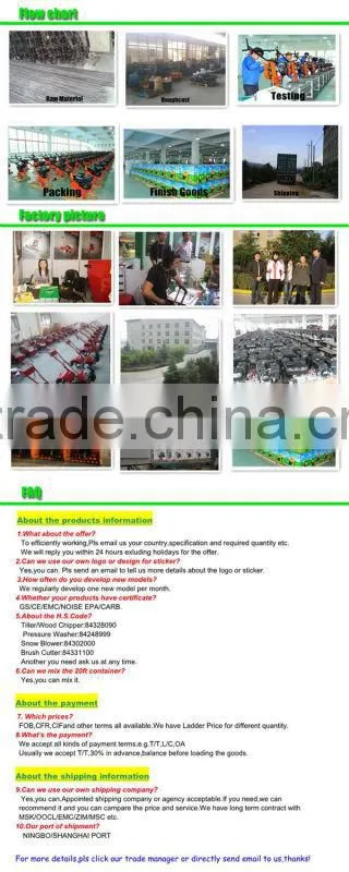 9HP Diesel Used Manual Garden Tillers Cultivator For Sale