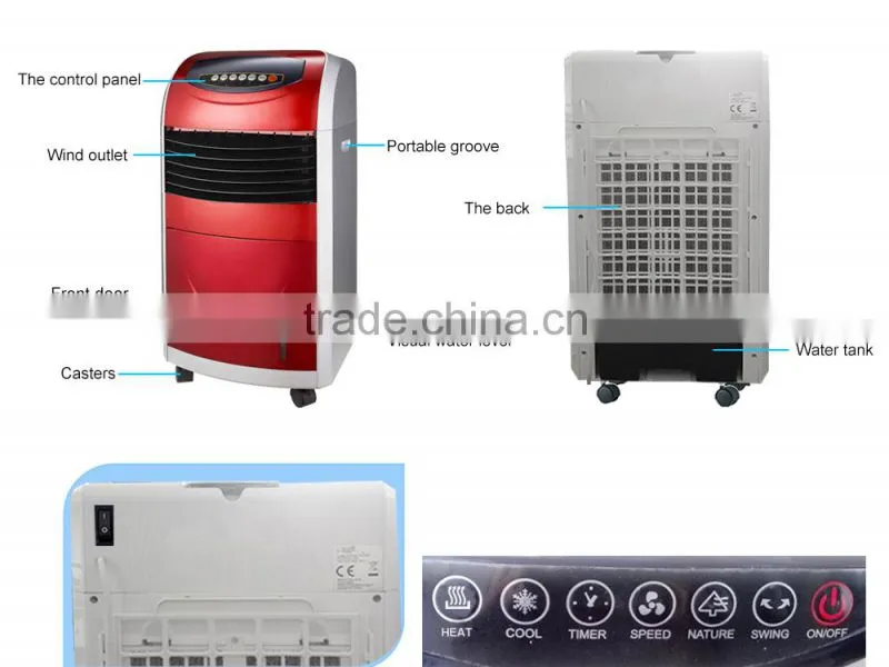 Ice Home Air Cooler With Casters