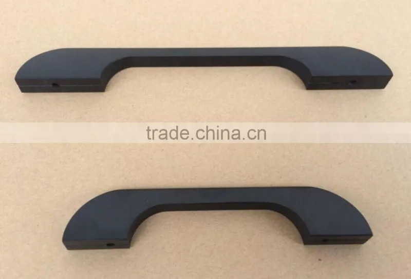 anodized black color finishing aluminum alloy furniture kitchen cabinet handle