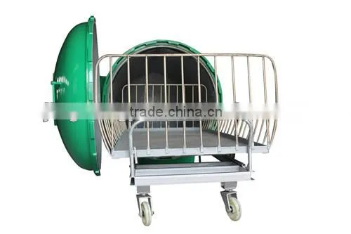 High output stainless vacuum yarn conditioning machine