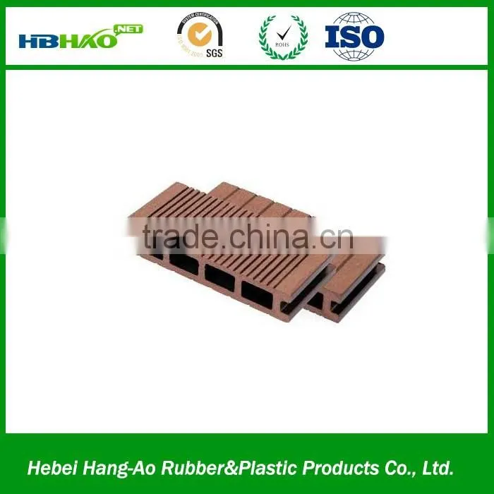 2016 china wood-plastic composite flooring technics and engineered flooring type wpc decking
