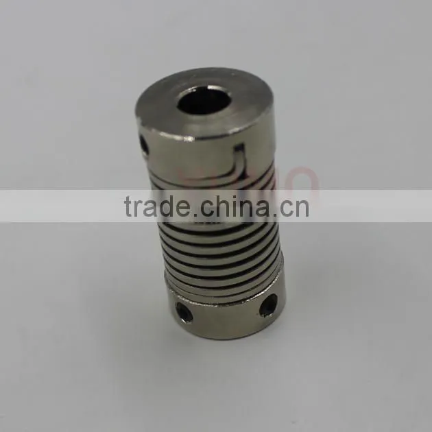 YUMO (LP D27 L50 10X10) Aluminium shaft Couplings Spring Bellows Encoder Couplings