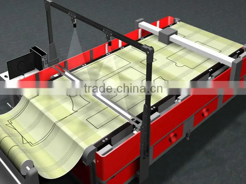 Printed Fabric Laser Cutting Machine with Vision System