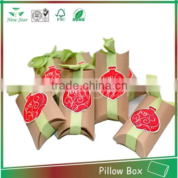 export foil paper pillow box,pillow box making