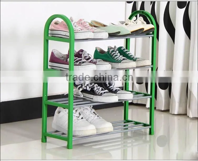 4 tire 12 pairs living room portable wall shoe rack FH- SR00284
