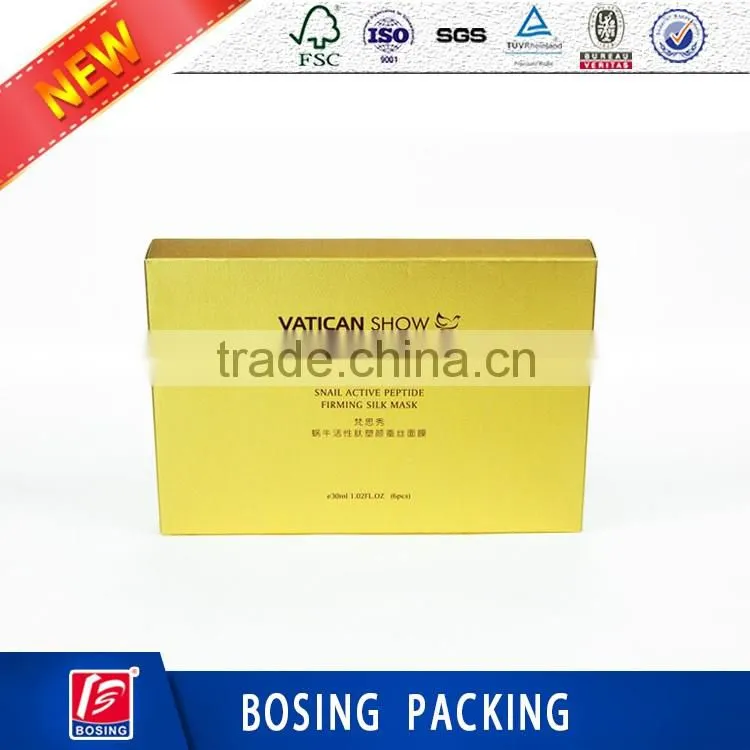 Pantone Colour Printing Box matt lamination with logo embossing