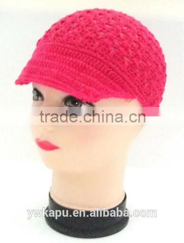 Multi colors crochet hat,custom newsboy cap