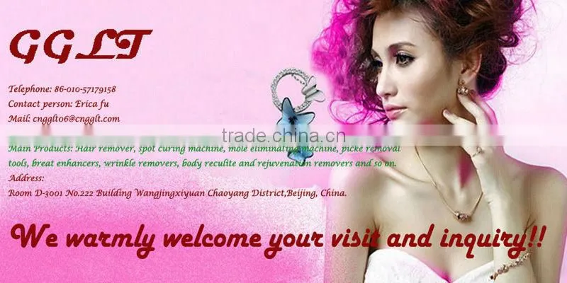 New bipolar RF mini wrinkle removal fat burning body slimming beauty machine home saloon and clinic use
