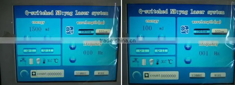 Q-switch Nd Yag Laser Skin Rejuvenation tatoo removal machine with CE from Sanhe