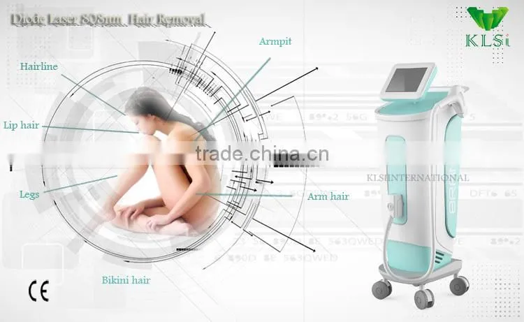 2015 New arrival Most advanced 808nm diode laser /diode laser hair removal/ diode laser 808