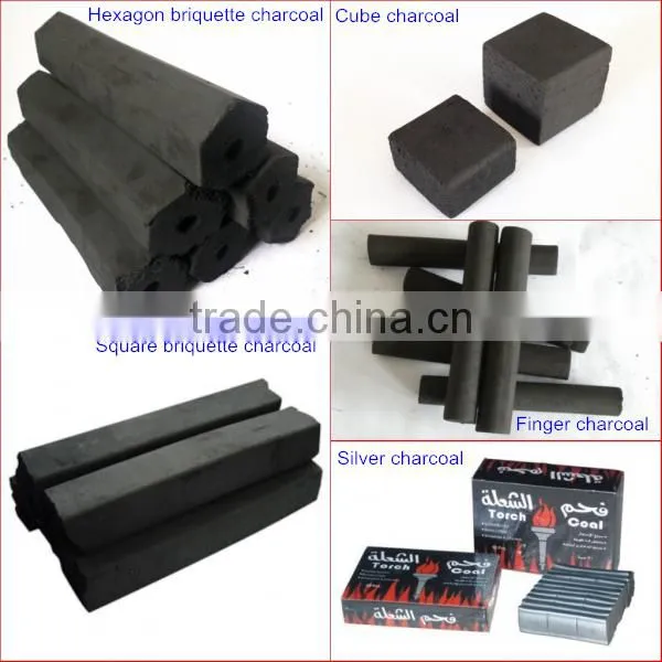 finger charcoal jute sticks charcoal making machine