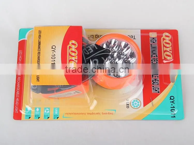 HOT SELLING LED HIGH LUMINANCE RECHARGEABLE HEAD LIGHT ADJUSTMENT LIGHTER FOR FARM/FAMILY/WORKMAN