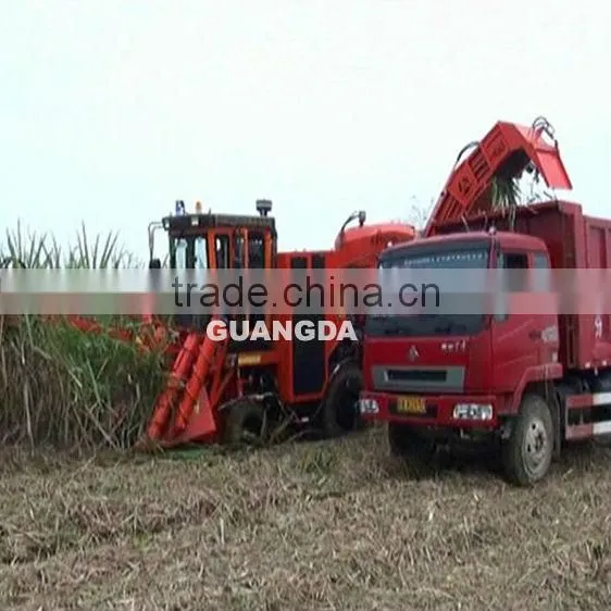 Sugarcane chopper combine harvester