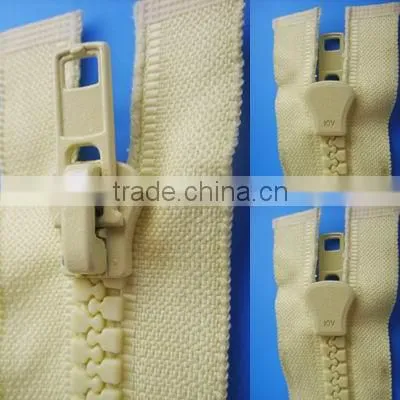 plastic zipper
