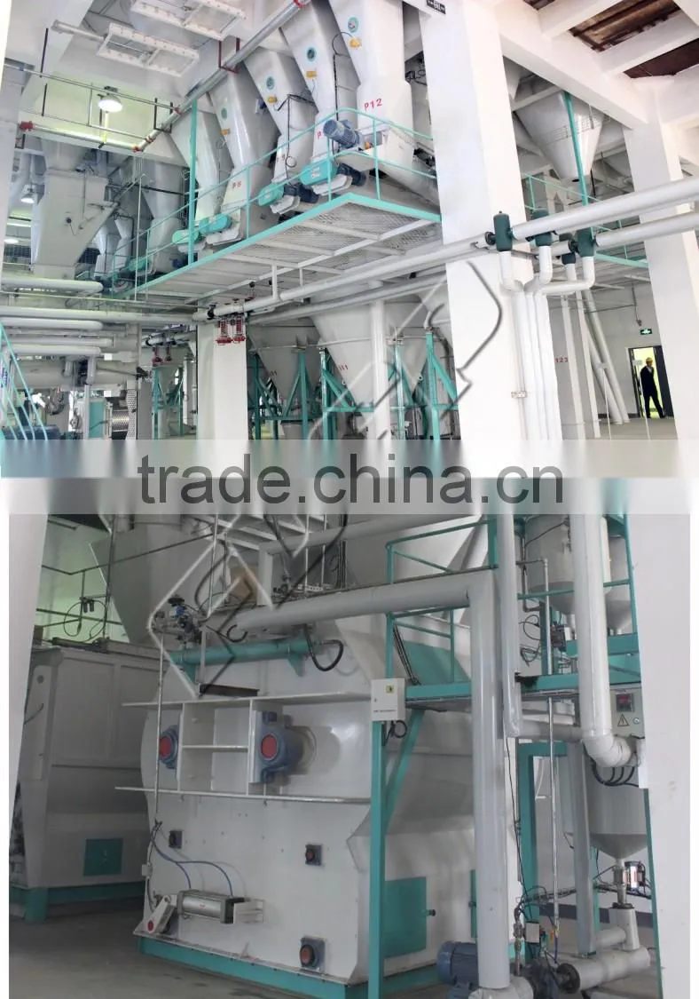Animal feed production line feed plant project 15tph for cow and sheep