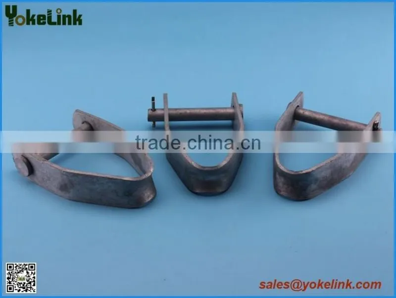 High quality hdg high voltage electrical D iron / bracket for electric power accessories