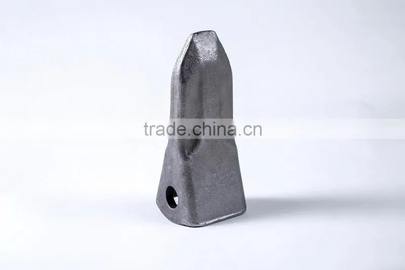 Forging bucket teeth for excavators