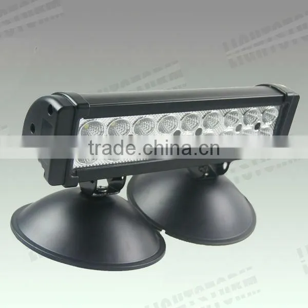 9 INCH 54W DUAL ROW LED LIGHT BAR 18 LEDS SUPER BRIGHT OFF ROAD LIGHT BAR FOR TRUCK