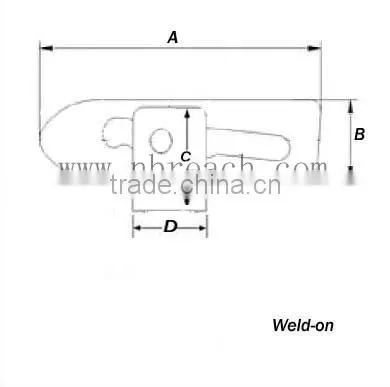 Antiluce Droplock Catch Bolt