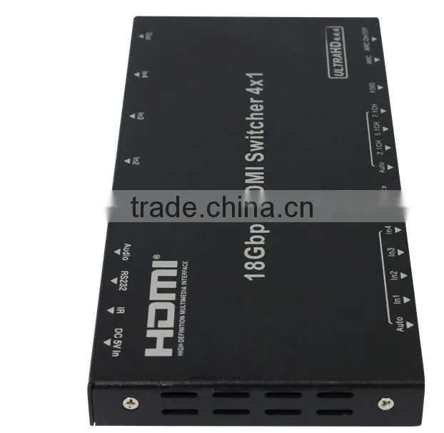 Best Selling High Speed VOXLINK 2.0 4*1 4K 60HZ HDMI Switcher EU