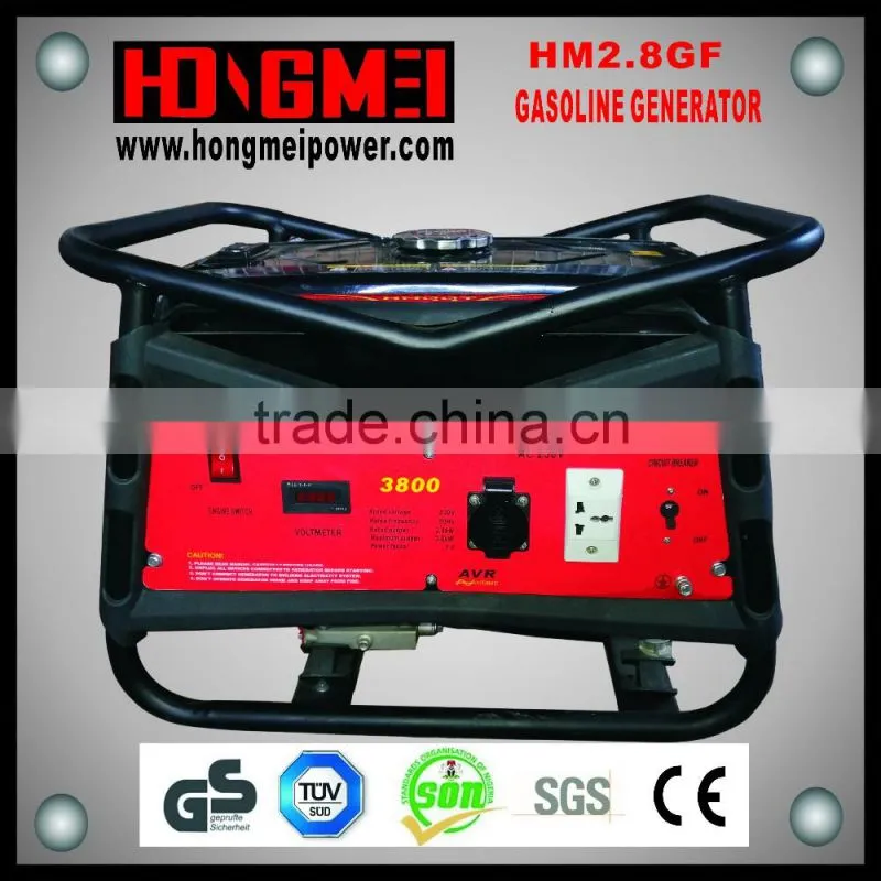 Top Quality!2016 new type 2.0kw 1PHASE portable gasoline&kerosene generator