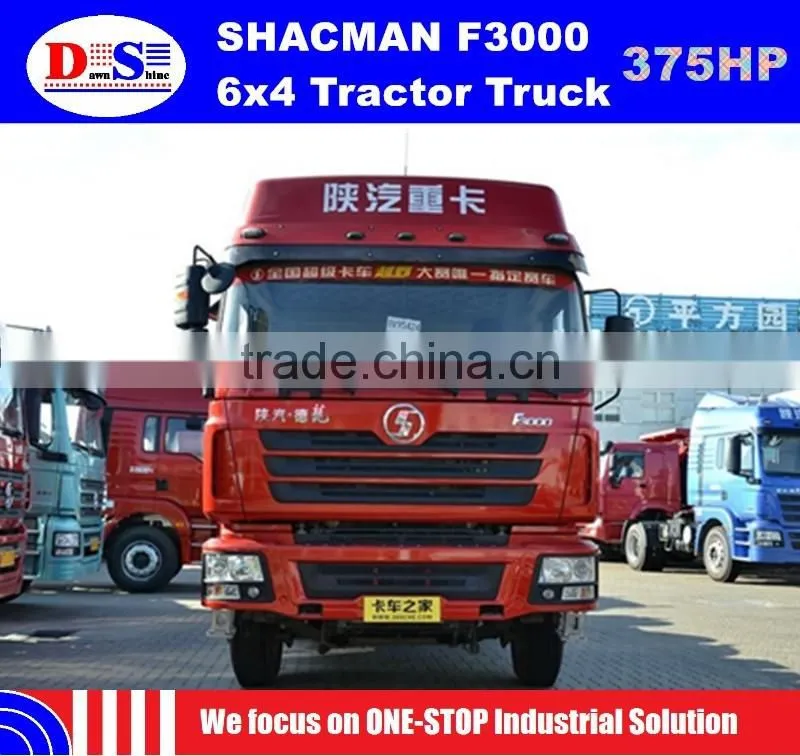 Low Price Shacman F3000 375HP Weichai Engine 6x4 Tractor Truck For Africa