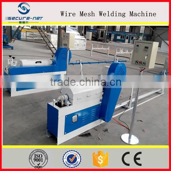 Wire straightening and cutting machine
