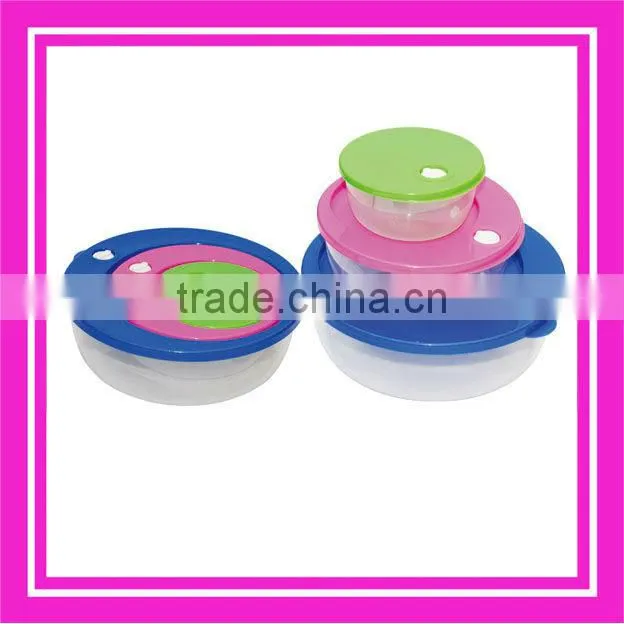 plastic colorful cotainer & food storage box