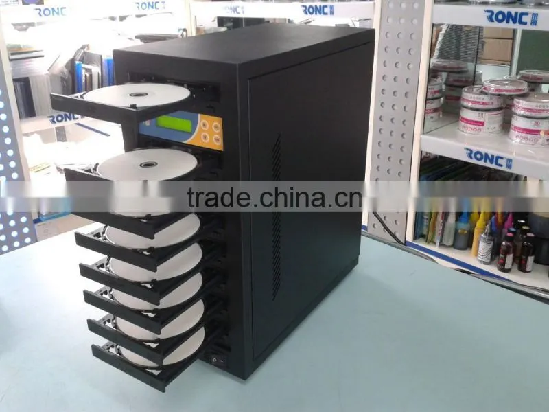 1 drawer with 10 trays cd dvd burner with or without controller