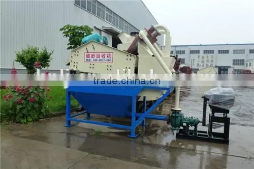 Linear dewatering screen for sand washing plant and tailings