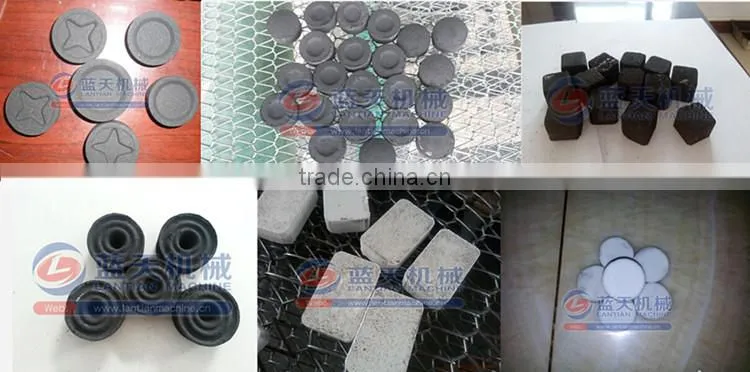 Most popular coconut shell charcoal briquette making machine with reasonable price