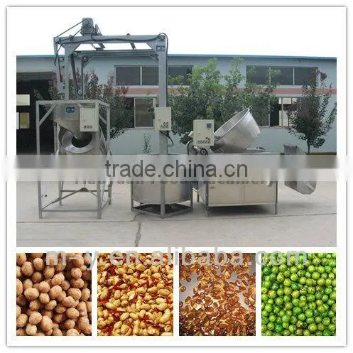 Hot sale Fried peanut production line/Roasted and salted peanut machine with CE certification