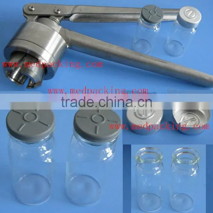 Manual 20mm Vial Crimper.Hand crimping machine for vials,flip off cap crimping tool