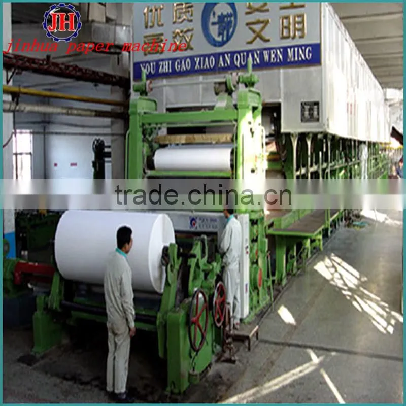 1575mm 15T/D a4 Paper Machine Manufacturing Company