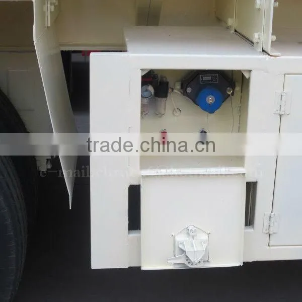 3 Axles Oil Tanker Trailer Truck 55000L