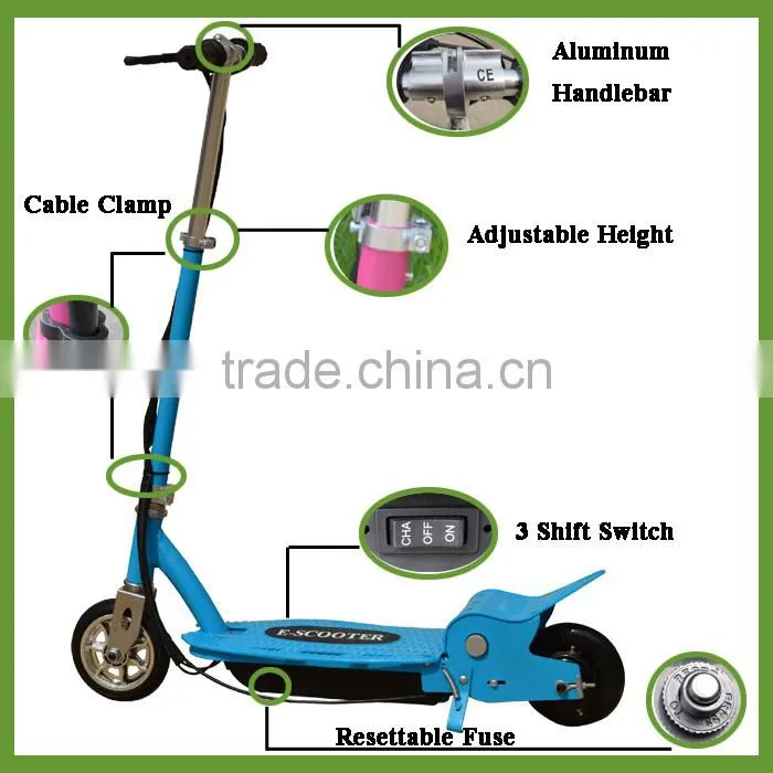 120W 2 wheel electric scooter for sale