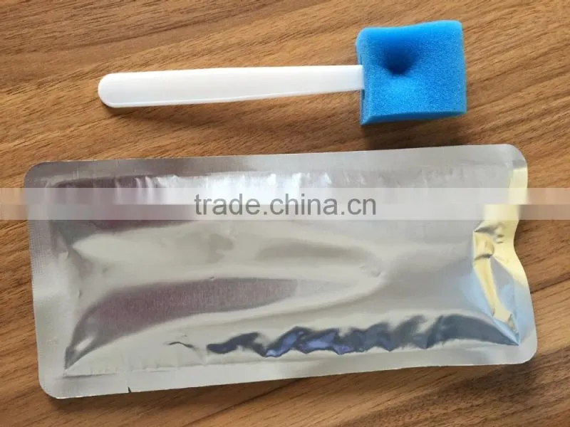Factory directly sell latex free swab providone iodine scrub swabstick for doctor before surgical free sample