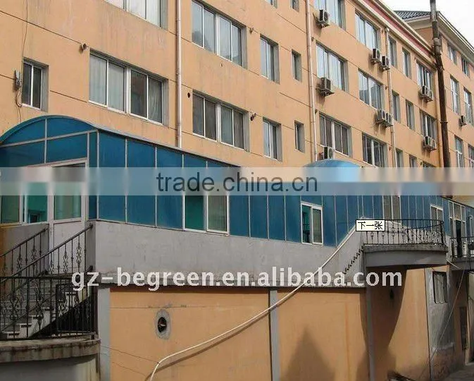 100% virgin material Material makrolon POLICARBONATO CELULAR SHEET 10mm
