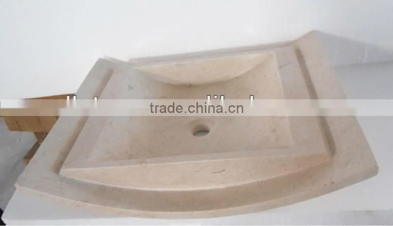 Factory hot sell poly marble basin