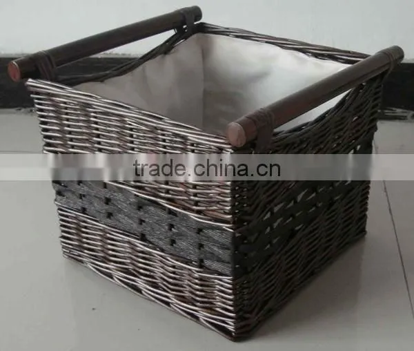 2014 New products wicker CD baskets