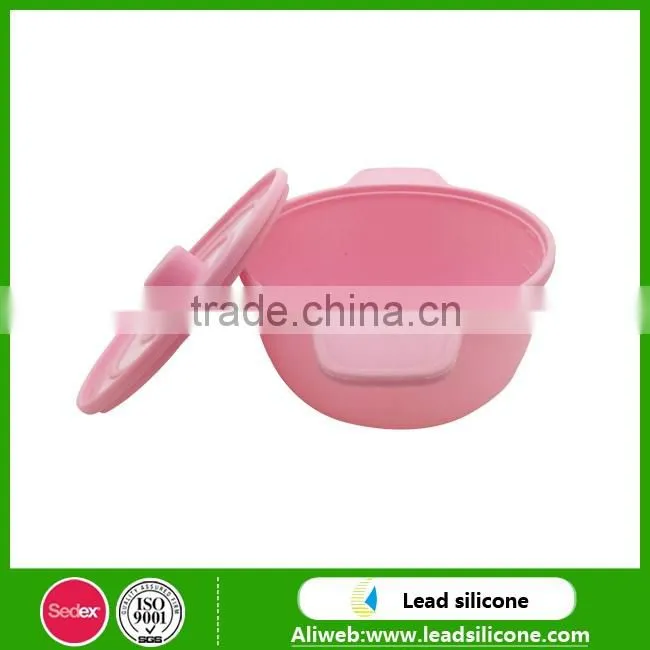 Hot sell promotion gifts unbreakable microwave silicone bowls