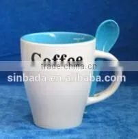 Fashionable unique ceramic bag shape coffee mug