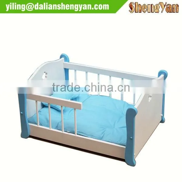 Homemade low price wooden frame dog beds
